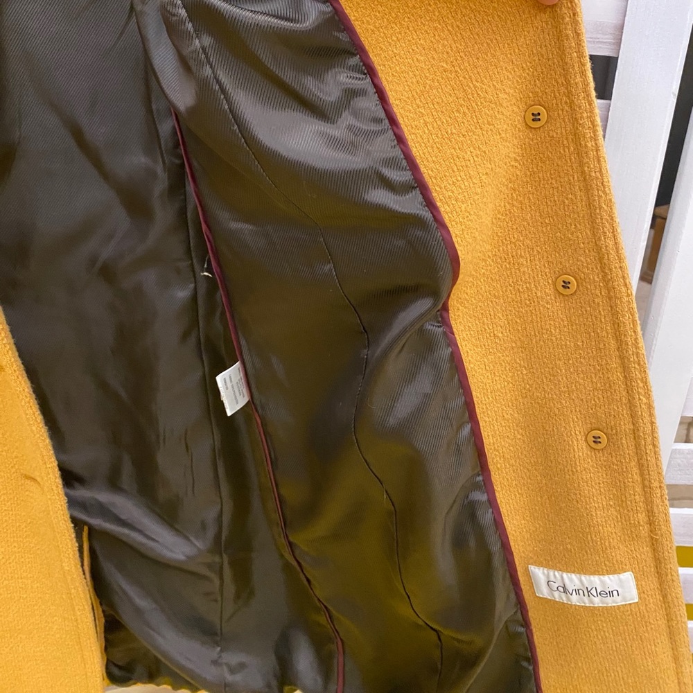 Calvin Klein Pea mid length coat - Picture 12 of 14